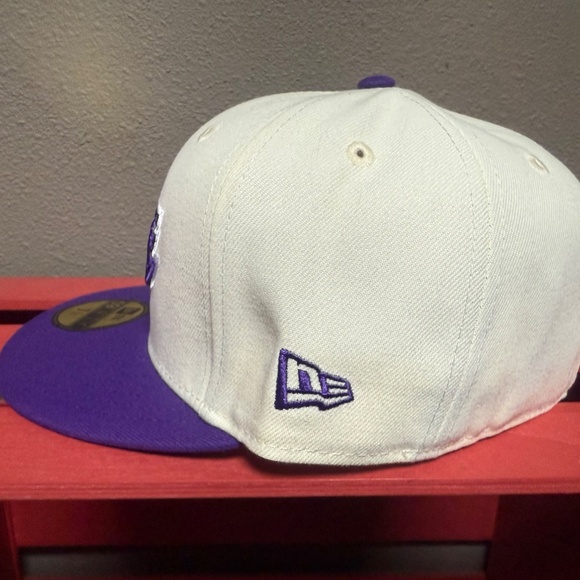 New Era 59Fifty NBA Los Angeles Lakers Two Tone Hat Size 7 1/4 BRAND NEW - Picture 2 of 6